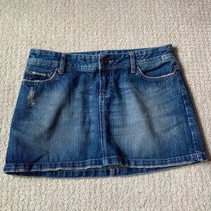 Vintage American Eagle Low Rise Denim Skirt